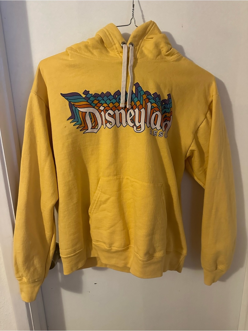Disney Yellow Graphic Hoodie
